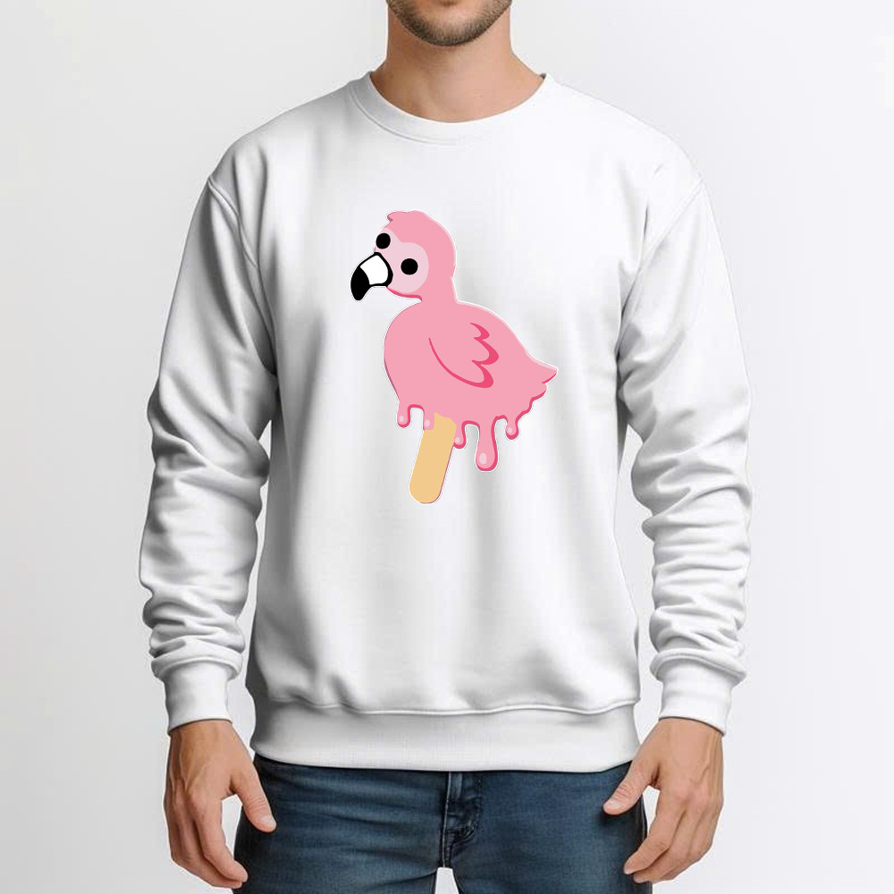 Flamingo Cream Shirt Cute Adorable Animal Sweatshirt Gift Ideas For Mother