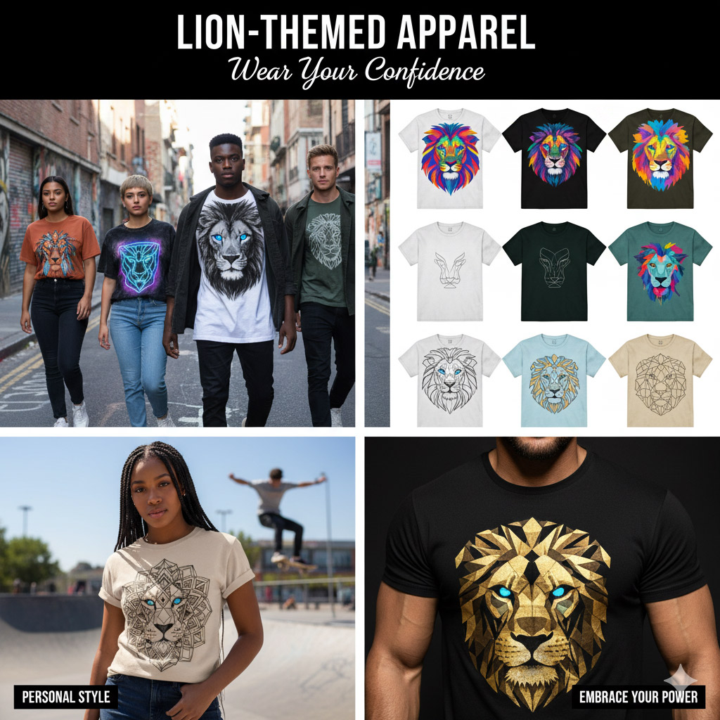 How Lion-Themed Apparel Reflects Confidence and Personal Style
